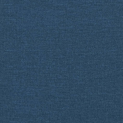 Divano Letto da Terra 2 in 1 Blu 112x174x55 cm Tessuto