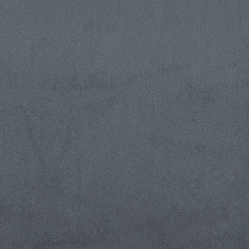 Letto da Giorno Grigio Scuro 90x190 cm in Velluto | homemem39