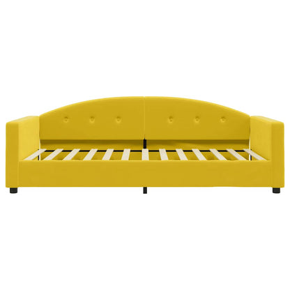 Letto da Giorno Giallo 100x200 cm in Velluto | homemem39