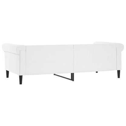 Letto da Giorno Bianco 80x200 cm in Similpelle