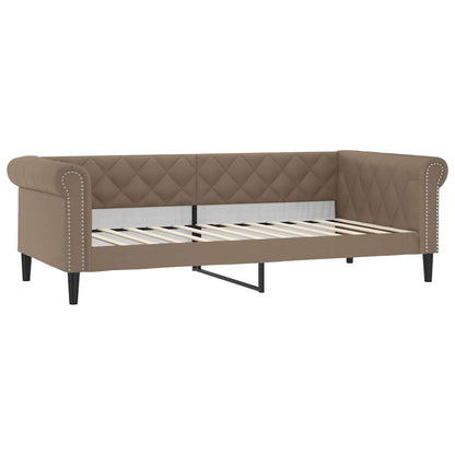Letto da Giorno Cappuccino 80x200 cm in Similpelle | homemem39