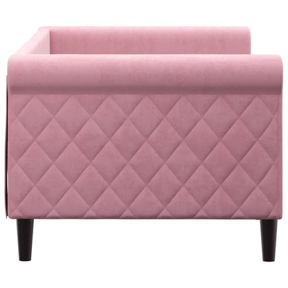 Letto da Giorno Rosa 80x200 cm in Velluto