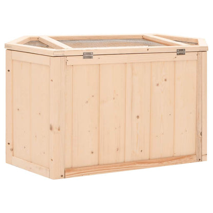 Gabbia per Criceti 80x40x43 cm in Legno Massello di Abete | homemem39
