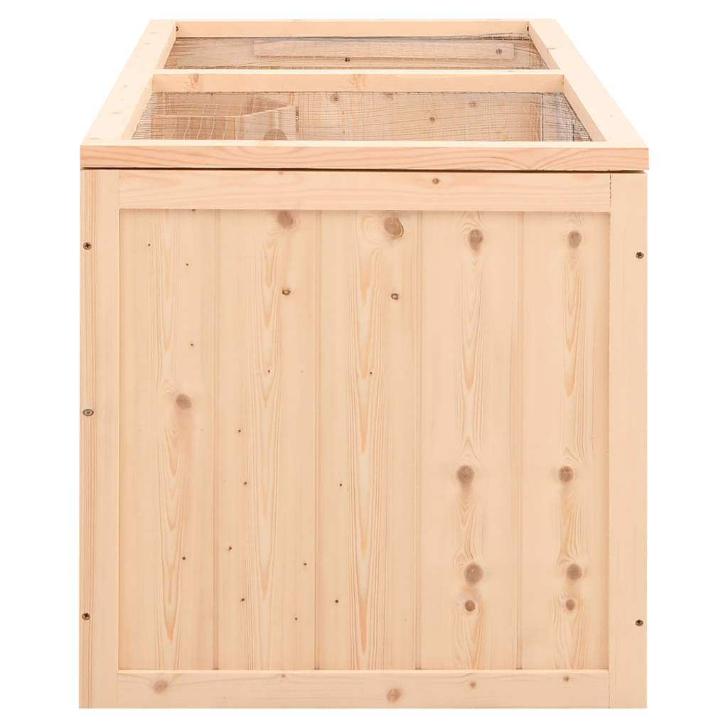 Gabbia per criceti 89,5x45x45 cm Legno massello di abete | homemem39