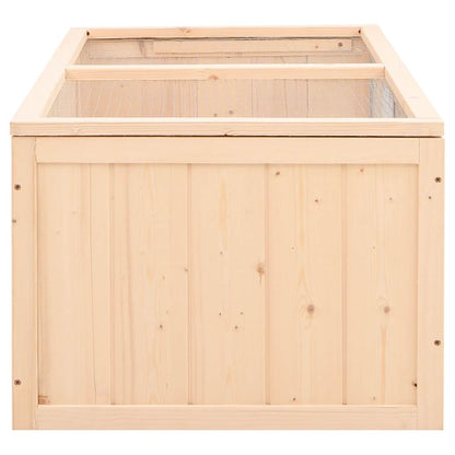 Gabbia per Criceti 104x52x38 cm in Legno Massello di Abete | homemem39