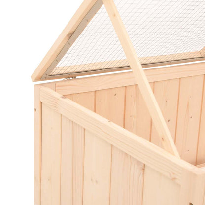 Gabbia per Criceti 104x52x38 cm in Legno Massello di Abete | homemem39