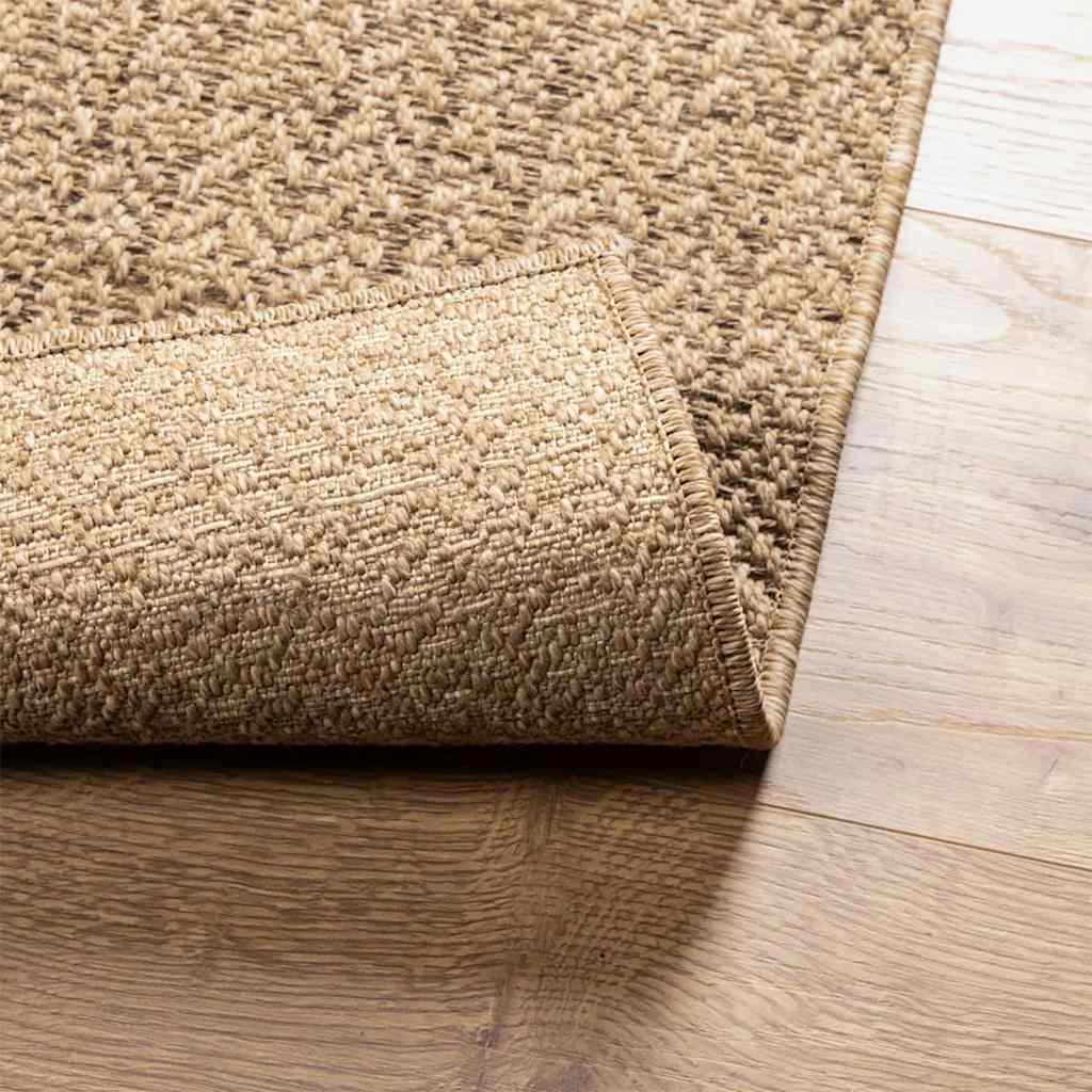 Tappeto ZIZUR 140x200 cm Aspetto Iuta per Interni ed Esterni | homemem39