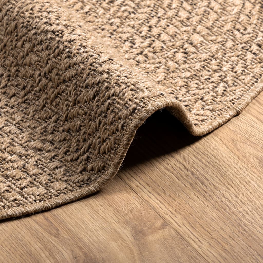 Tappeto ZIZUR 90 cm Aspetto Iuta per Interni ed Esterni | homemem39