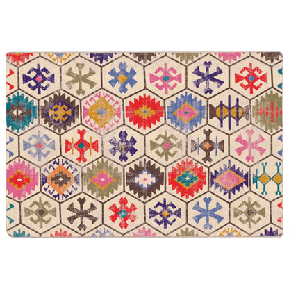Tappeto Lavabile Multicolore 120x180 cm Antiscivolo - homemem39