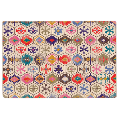Tappeto Lavabile Multicolore 190x300 cm Antiscivolo