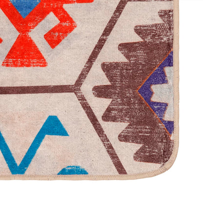 Tappeto Lavabile Multicolore 190x300 cm Antiscivolo