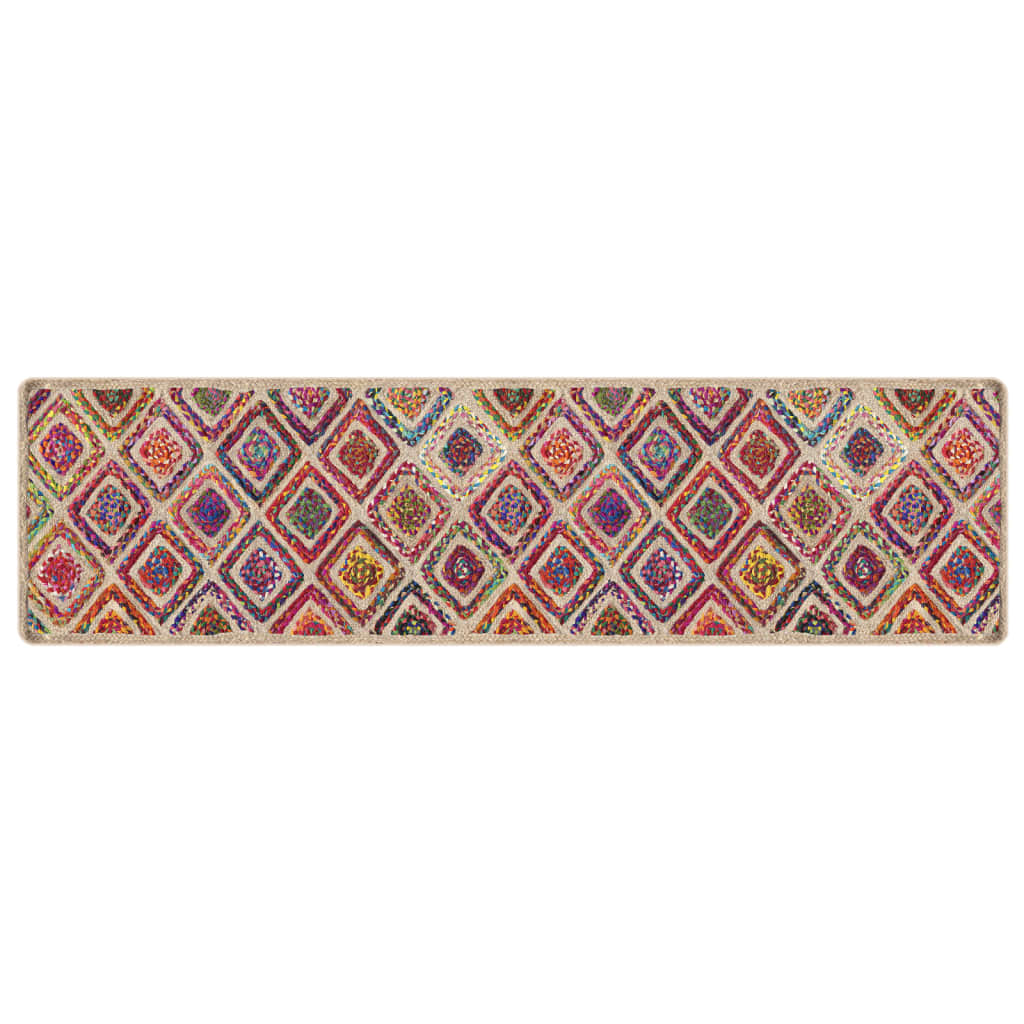 Tappeto Lavabile Multicolore 80x300 cm Antiscivolo - homemem39