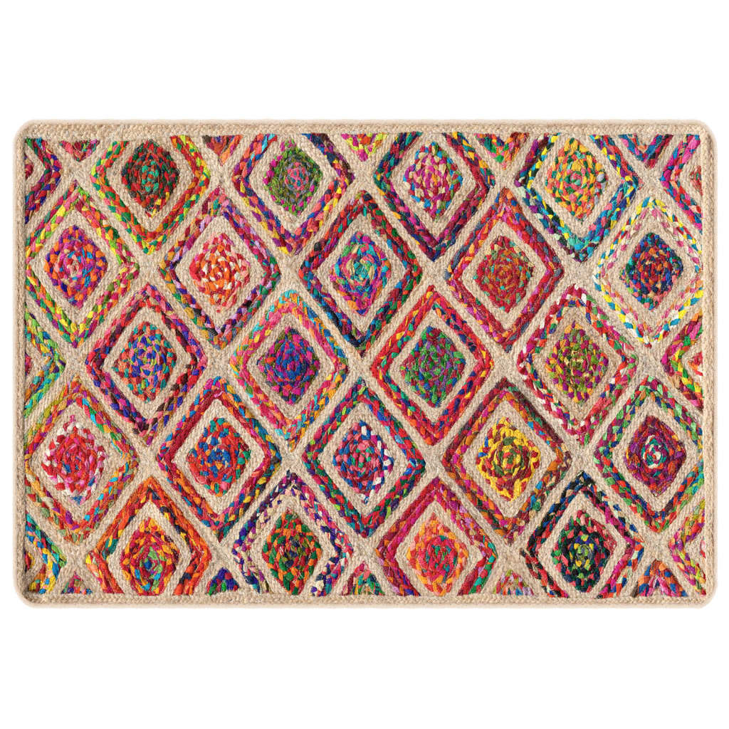 Tappeto Lavabile Multicolore 160x230 cm Antiscivolo - homemem39