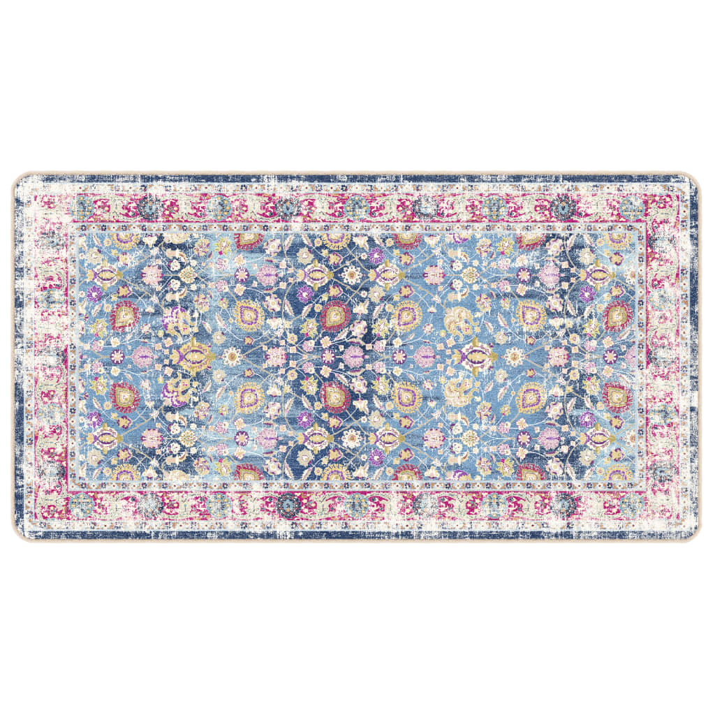 Tappeto Lavabile Multicolore 80x150 cm Antiscivolo - homemem39