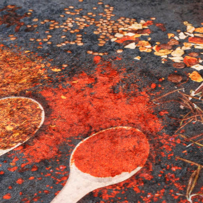 Tappeto da Cucina Multicolore 60x180 cm Lavabile Antiscivolo - homemem39