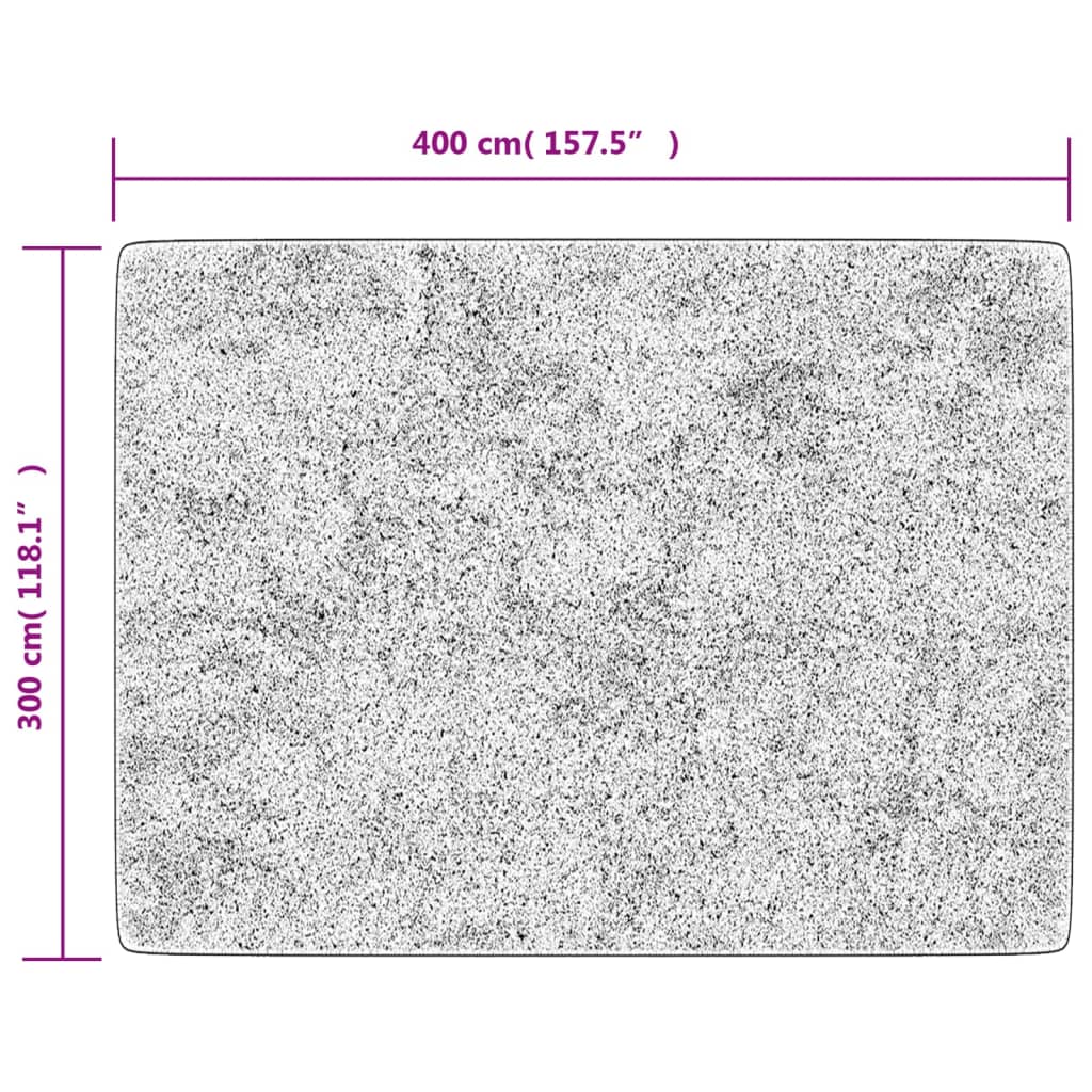 Tappeto Lavabile Nero e Oro 400x300 cm Antiscivolo - homemem39