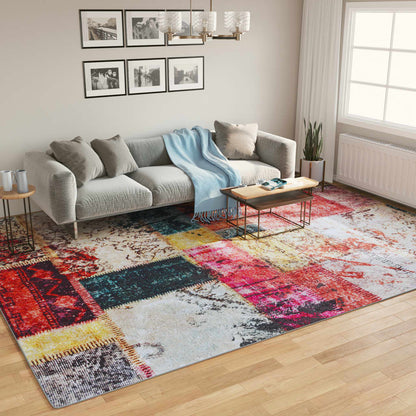 Tappeto Lavabile Multicolore 400x300 cm Antiscivolo - homemem39