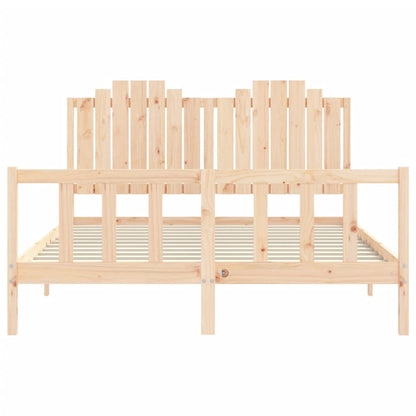 Giroletto senza Materasso 160x200 cm in Legno Massello di Pino | homemem39