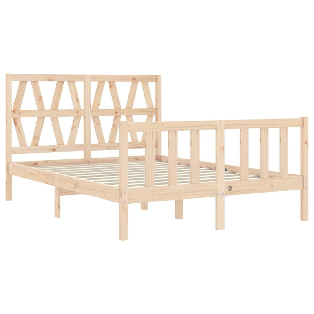 Giroletto senza Materasso 140x200 cm in Legno Massello di Pino