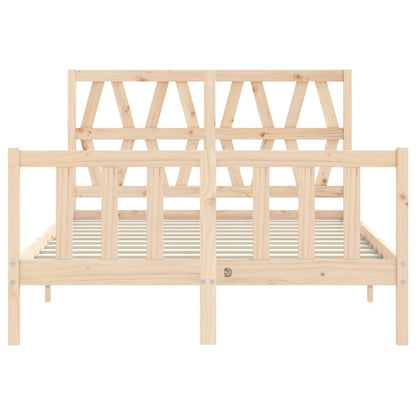 Giroletto senza Materasso 140x200 cm in Legno Massello di Pino