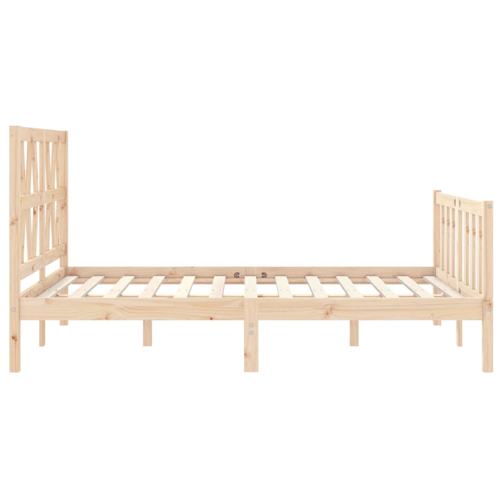 Giroletto senza Materasso 140x200 cm in Legno Massello di Pino