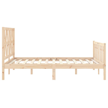 Giroletto senza Materasso 140x200 cm in Legno Massello di Pino