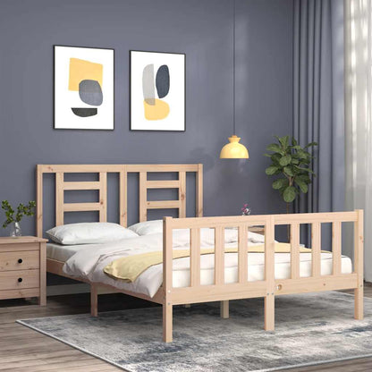 Giroletto senza Materasso 140x200 cm in Legno Massello di Pino