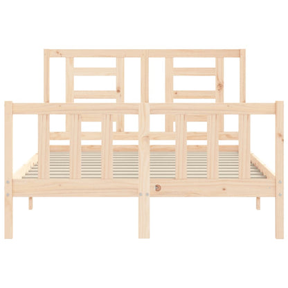 Giroletto senza Materasso 140x200 cm in Legno Massello di Pino