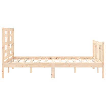 Giroletto senza Materasso 140x200 cm in Legno Massello di Pino