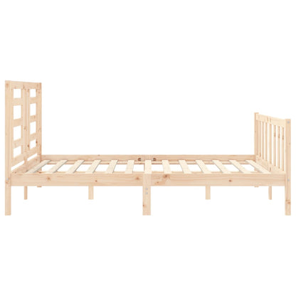 Giroletto senza Materasso 160x200 cm in Legno Massello di Pino