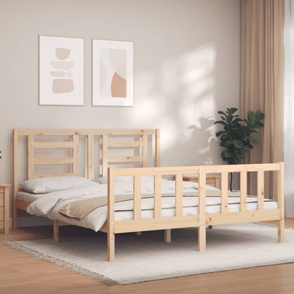 Giroletto senza Materasso 160x200 cm in Legno Massello di Pino