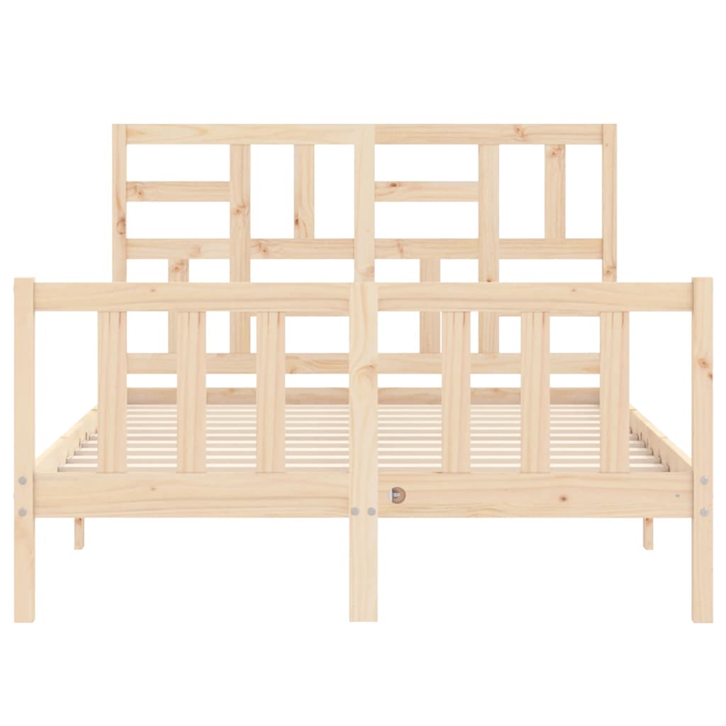 Giroletto senza Materasso 140x200 cm in Legno Massello di Pino