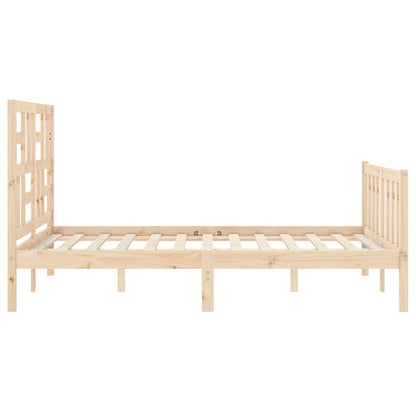 Giroletto senza Materasso 140x200 cm in Legno Massello di Pino