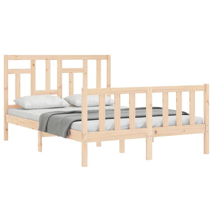 Giroletto senza Materasso 140x200 cm in Legno Massello di Pino | homemem39