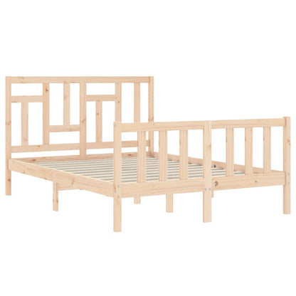 Giroletto senza Materasso 140x200 cm in Legno Massello di Pino