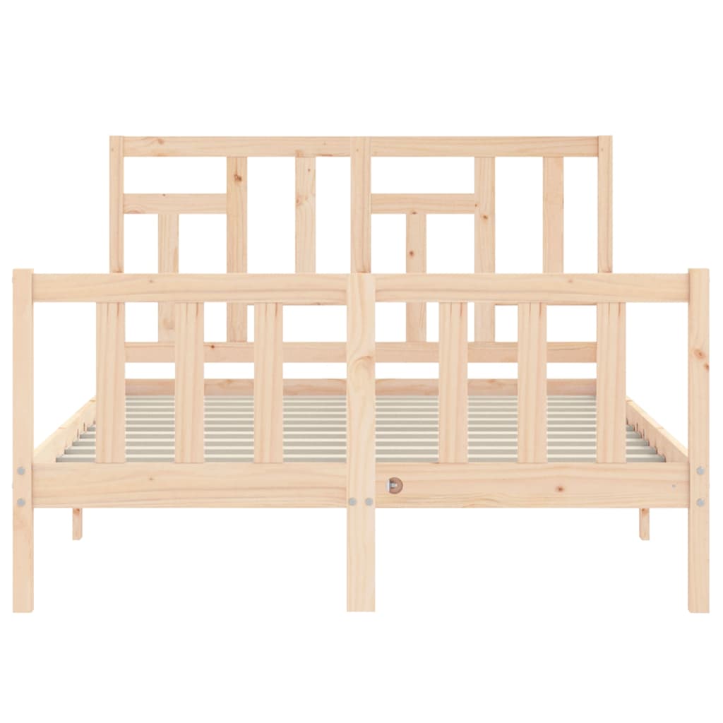 Giroletto senza Materasso 140x200 cm in Legno Massello di Pino
