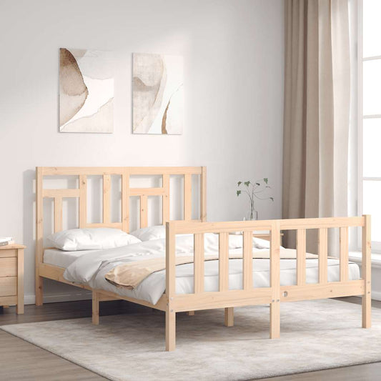 Giroletto senza Materasso 140x200 cm in Legno Massello di Pino | homemem39