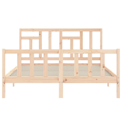 Giroletto senza Materasso 160x200 cm in Legno Massello di Pino