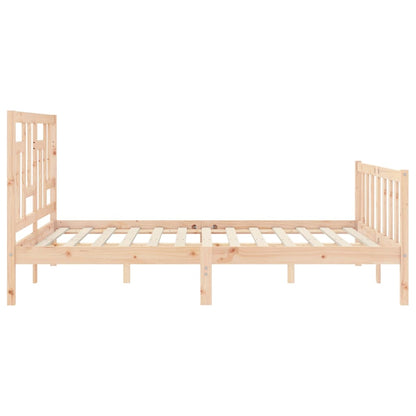 Giroletto senza Materasso 160x200 cm in Legno Massello di Pino