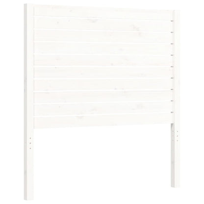Giroletto senza Materasso Bianco 90x200 cm Legno Massello Pino - homemem39