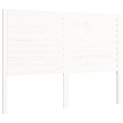 Giroletto senza Materasso Bianco 120x200 cm Legno Massello Pino - homemem39