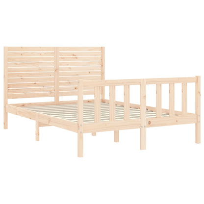 Giroletto senza Materasso 140x200 cm in Legno Massello di Pino