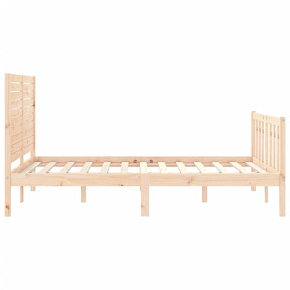 Giroletto senza Materasso 140x200 cm in Legno Massello di Pino