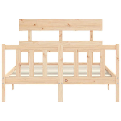 Giroletto senza Materasso 140x200 cm in Legno Massello di Pino