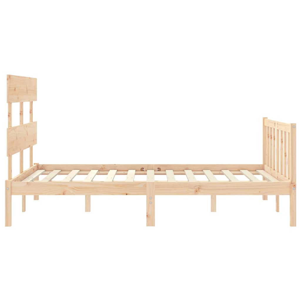 Giroletto senza Materasso 140x200 cm in Legno Massello di Pino