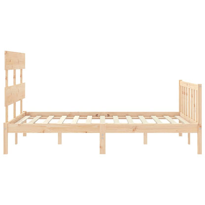 Giroletto senza Materasso 140x200 cm in Legno Massello di Pino