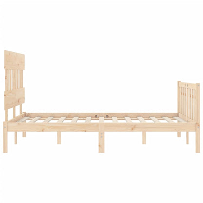Giroletto senza Materasso 140x200 cm in Legno Massello di Pino