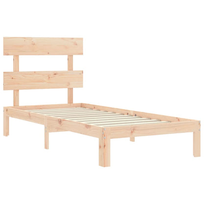 Giroletto con Testiera Small Single in Legno Massello | homemem39