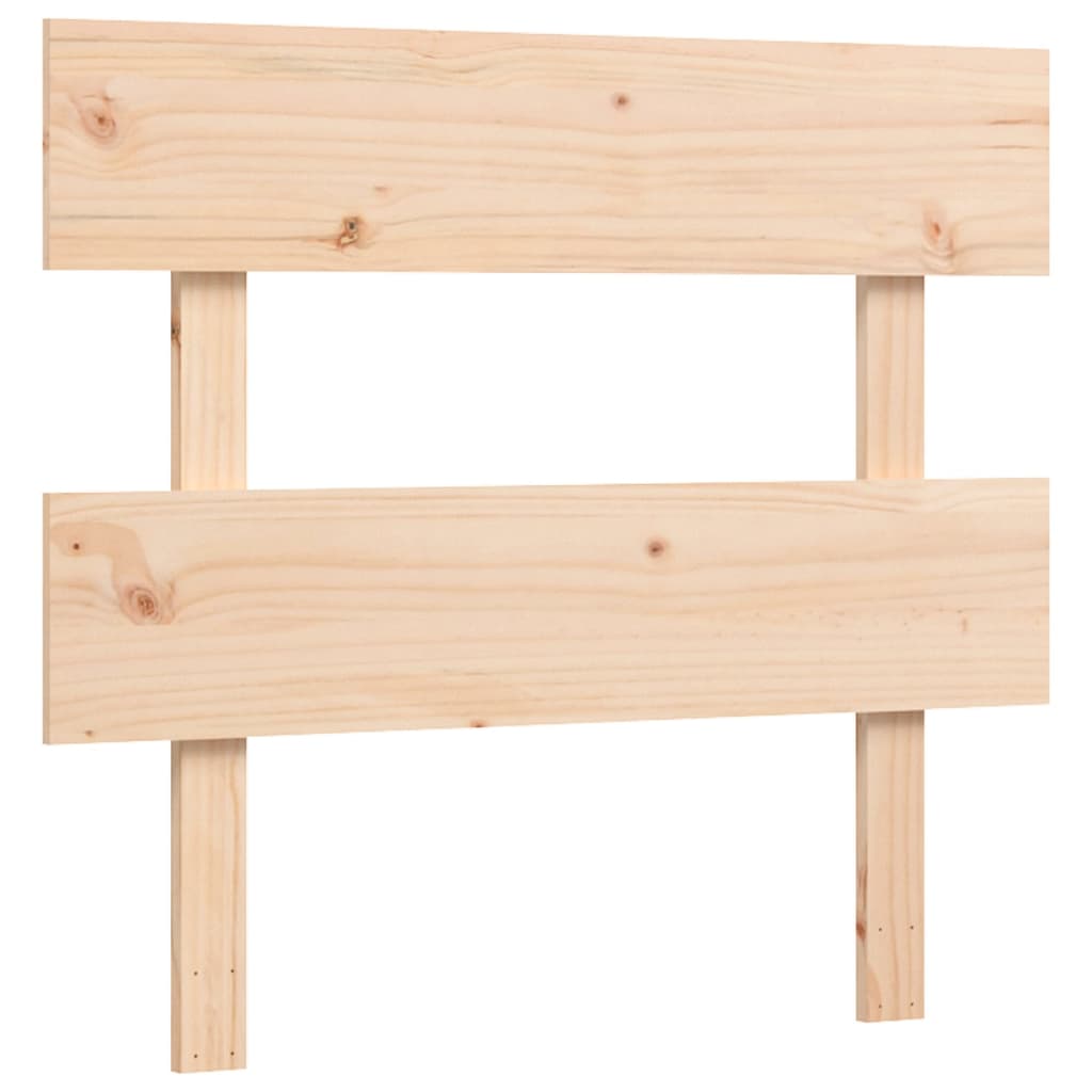 Giroletto senza Materasso 90x200 cm in Legno Massello di Pino