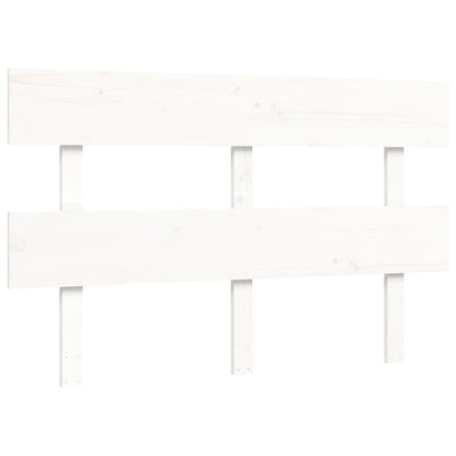 Giroletto senza Materasso Bianco 120x200 cm Legno Massello Pino
